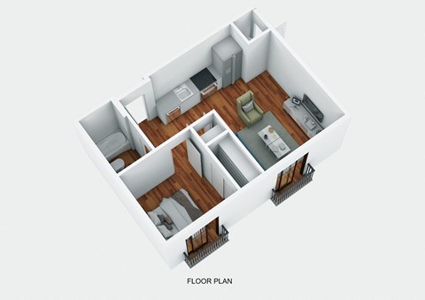 619 Nathan Place Studio-2 Beds Apartment for Rent - Photo Gallery 45